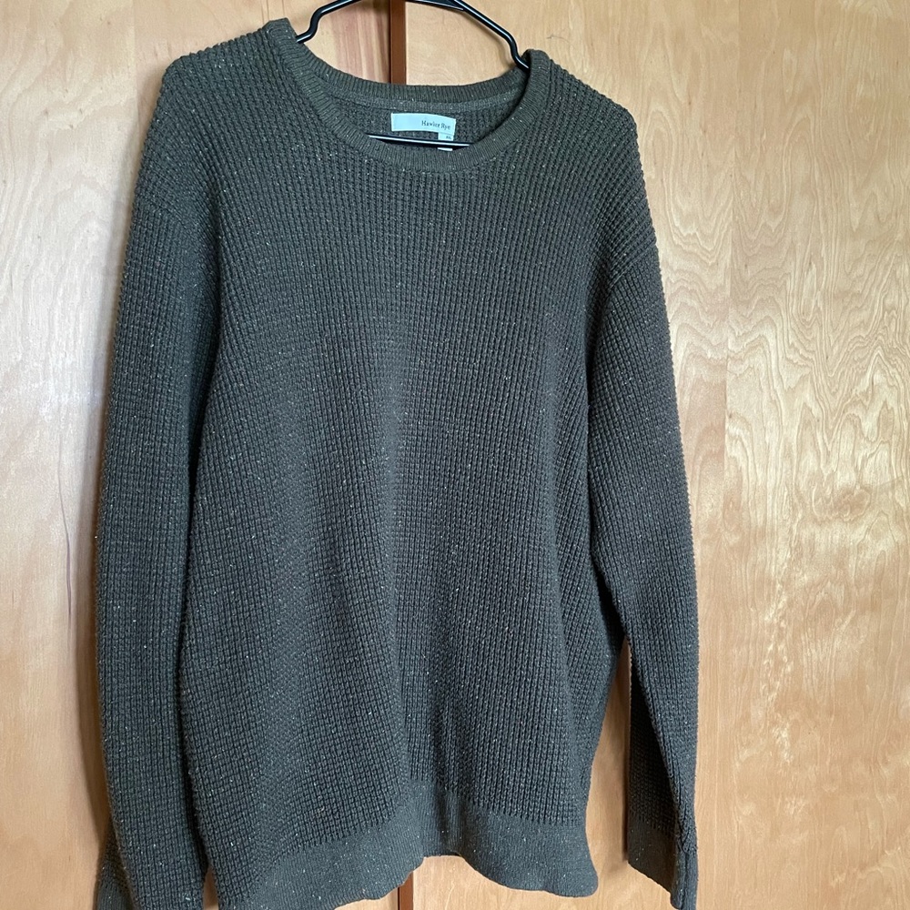 Hawker Rye Green Sweater